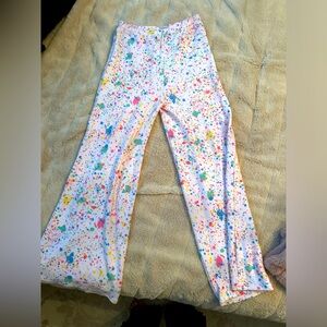 Chaser soft lounge pants, spatter paint design, youth/kids size 14